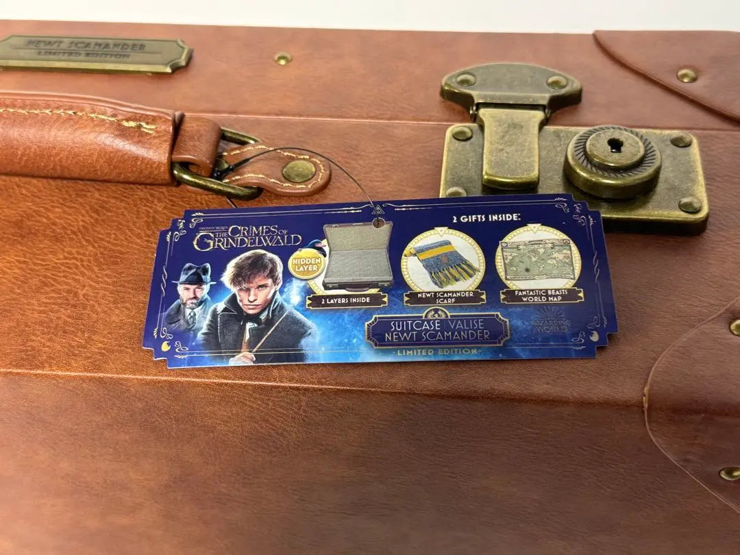 [Rare] Limited Fantastic Beast Newt Trunk Complete Item with bonus | 【希少】 限定 ファンタスティックビースト ニュート トランク 完品 おまけ付き