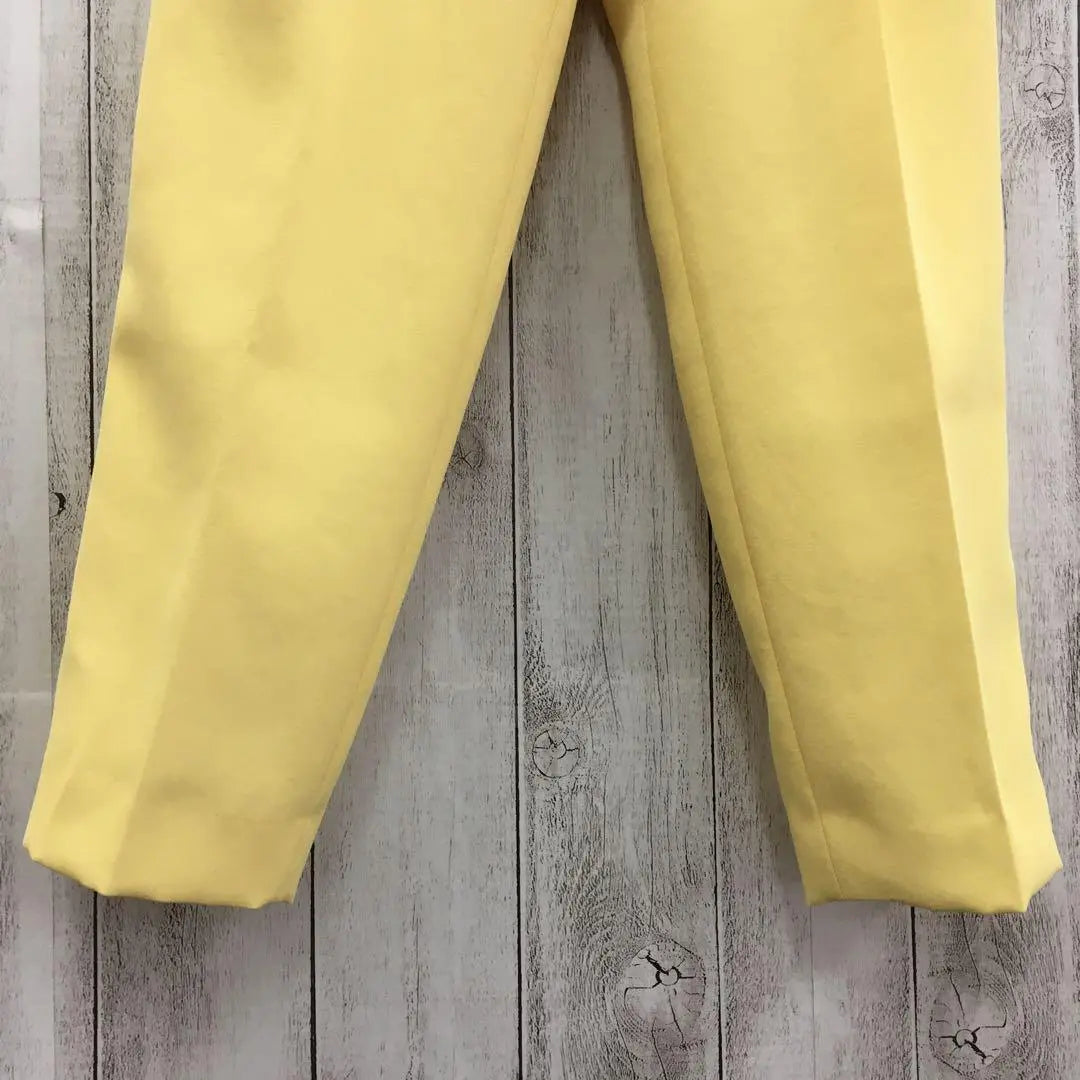 [N.O. R.C] Casual pants, 1 size, yellow, side pockets