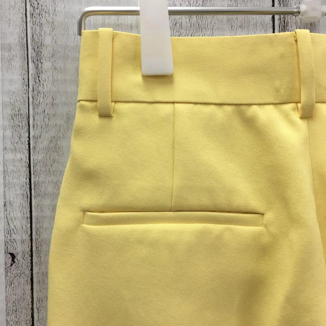 [N.O. R.C] Casual pants, 1 size, yellow, side pockets