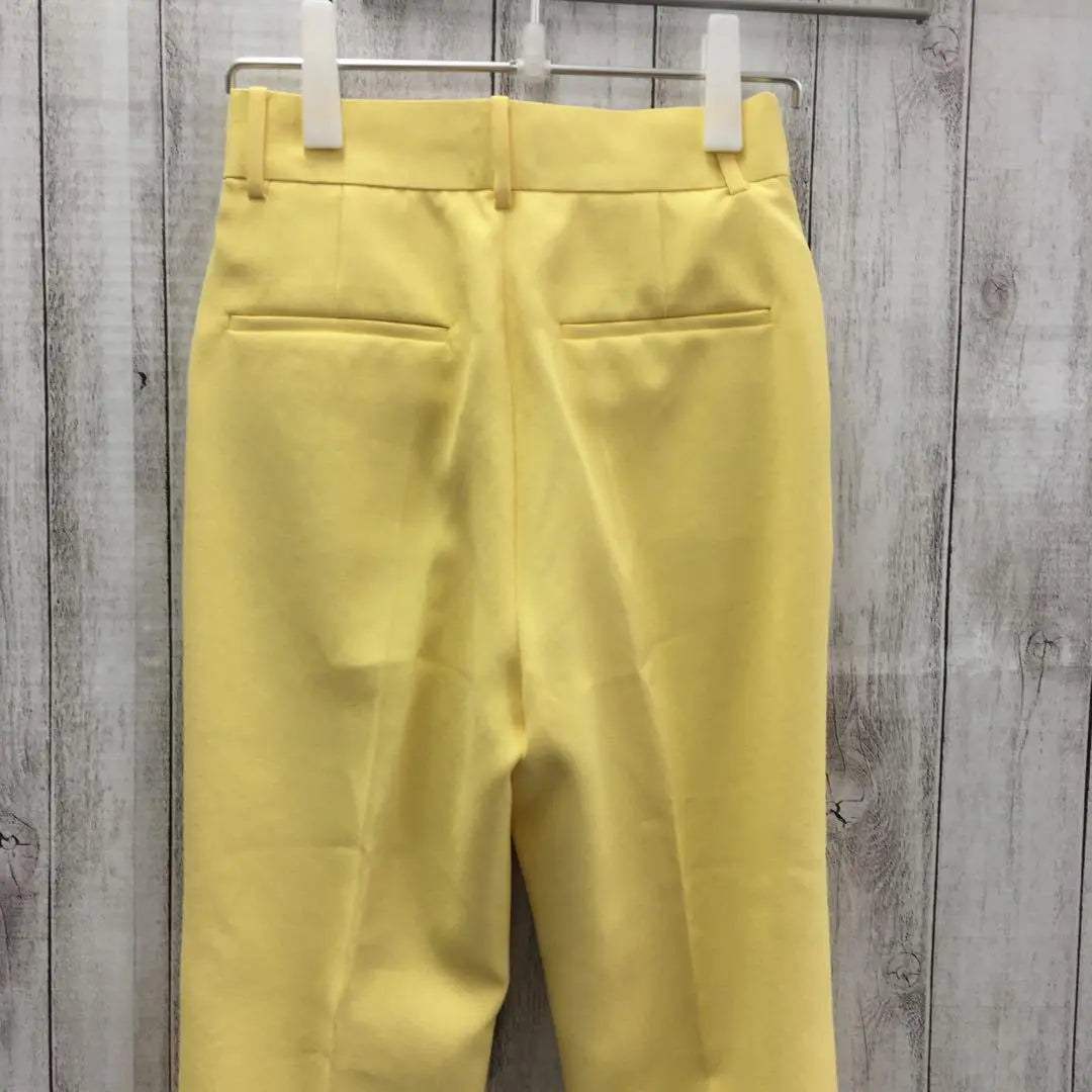 [N.O. R.C] Casual pants, 1 size, yellow, side pockets