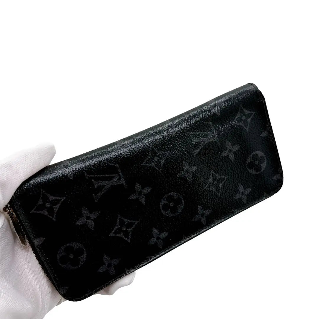 Louis Vuitton M62295 Monogram Eclipse Vertical Long Wallet, Beautiful Condition