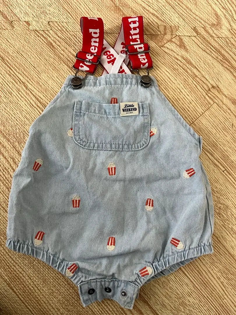 little weekend baby overalls