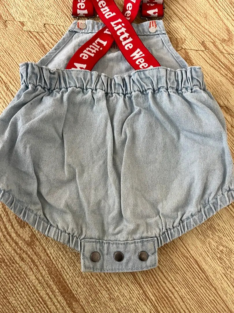 little weekend baby overalls