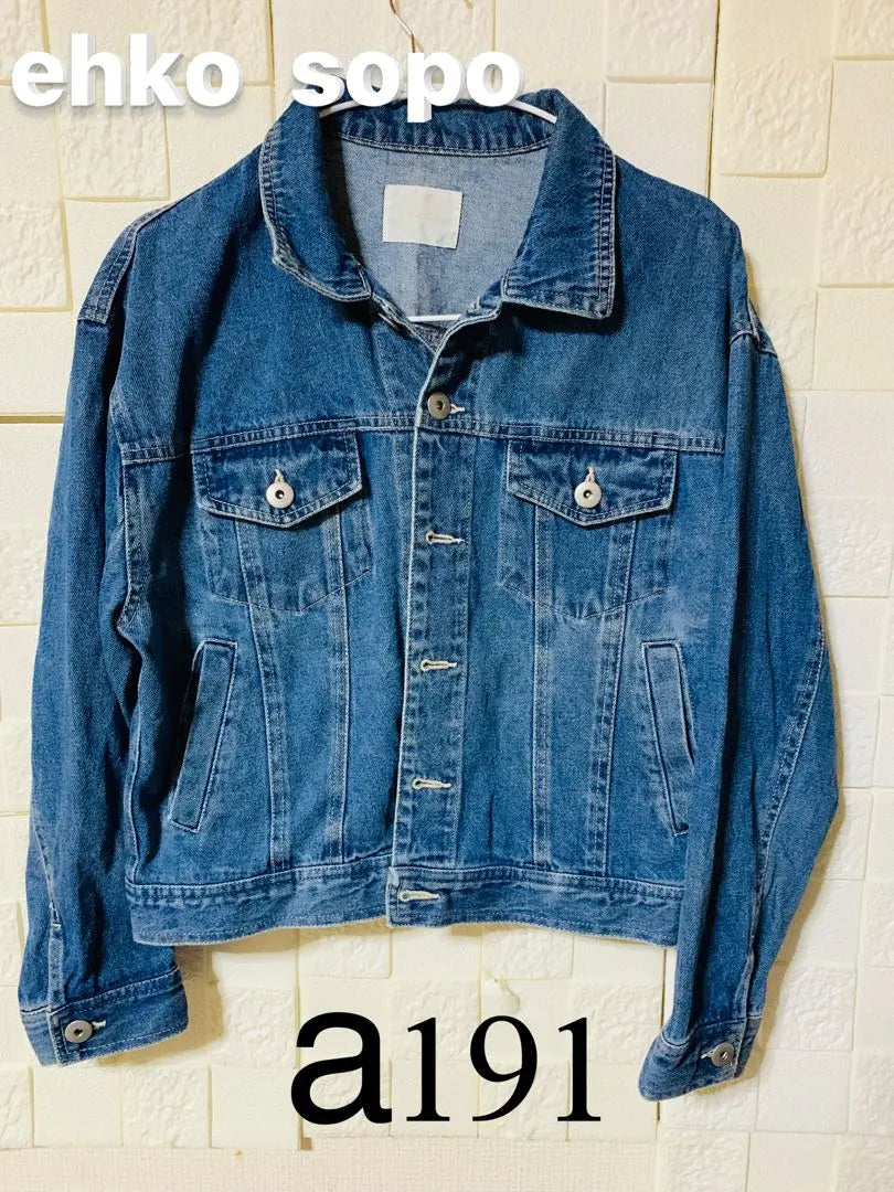 Anonymous shipping ☆ ehkoaopo ♡ Jeans jacket for women M