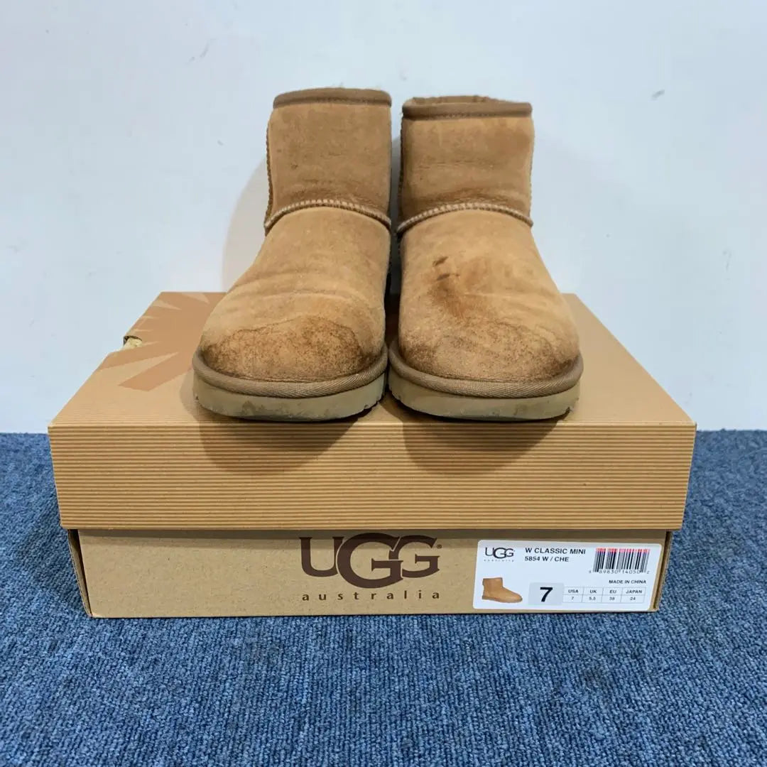 [UGG] Botas Mouton W Classic mini de 24 cm | 【UGG】 W CLASSIC MINI 24センチ ムートンブーツ