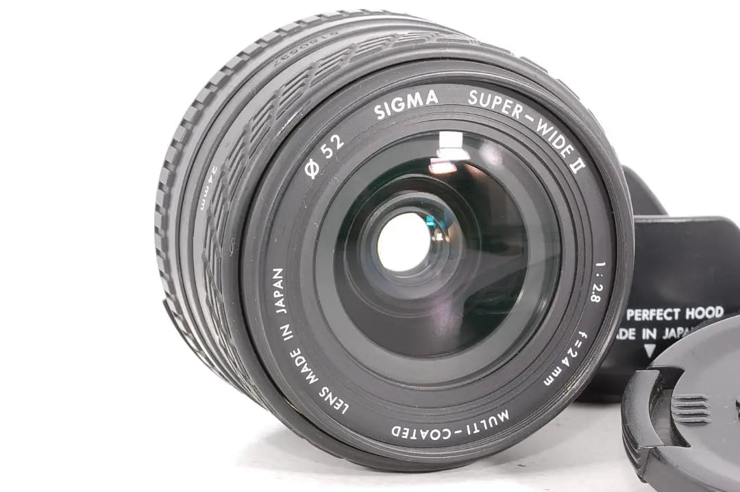 Superb condition, immediate shooting possible, SIGMA SUPER-WIDE II 24 2.8