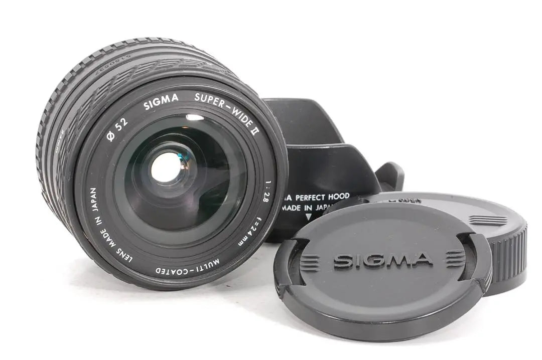 Superb condition, immediate shooting possible, SIGMA SUPER-WIDE II 24 2.8