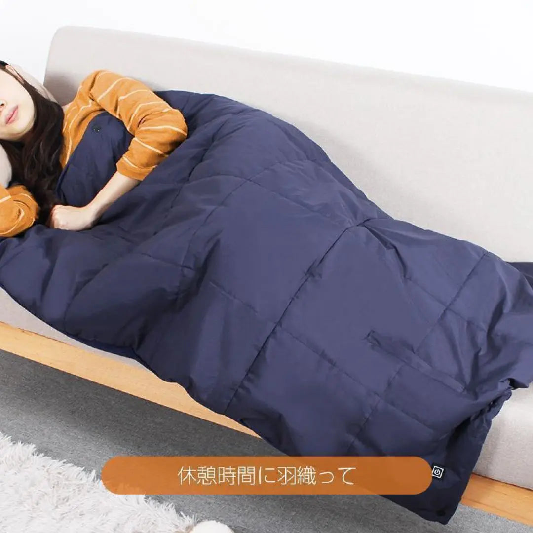 ⭐️Wearable electric blanket, large-range heating heater, double-use electric lap blanket, washable