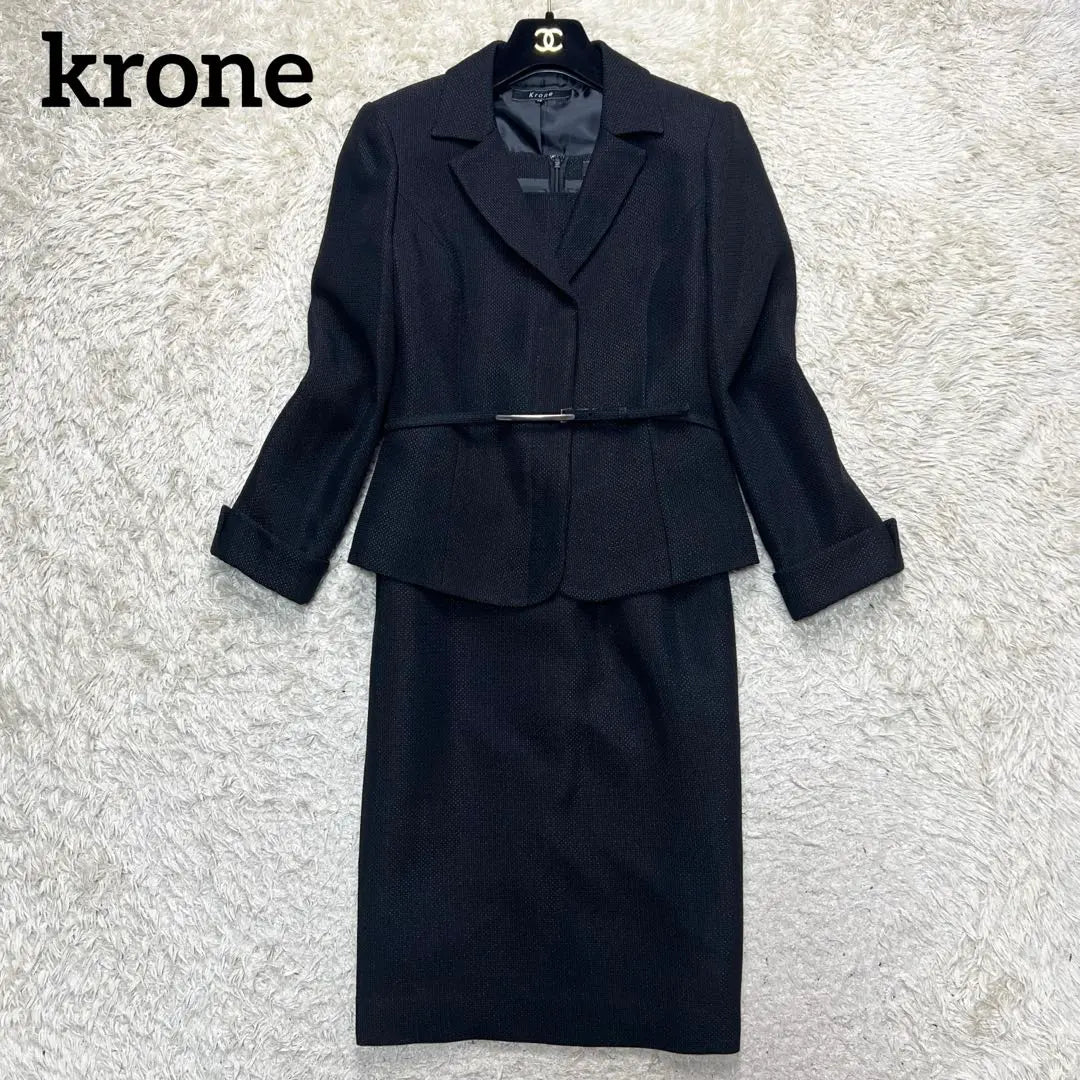 No. 13 XL 3-piece set krone one-piece suit set with belt