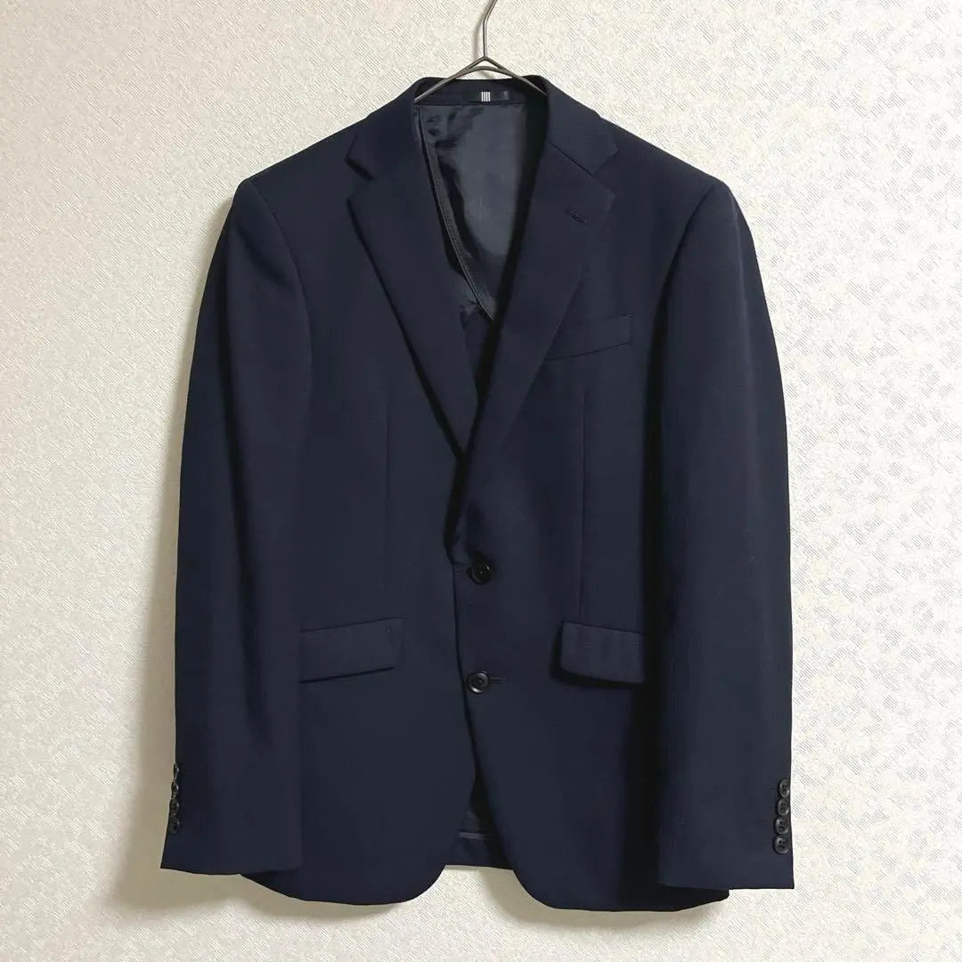 Hermoso estado [Selección de traje] Traje azul marino Chaqueta Y4