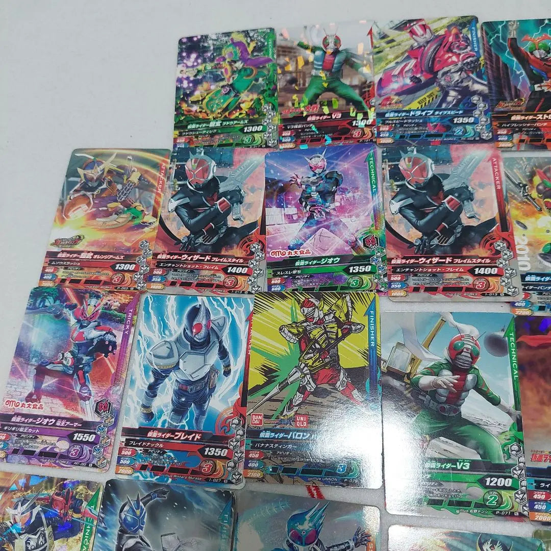 Kamen Rider Gunbarising Cards Set of 50