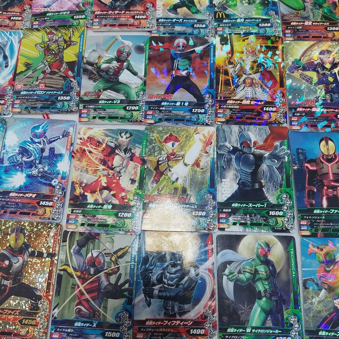 Kamen Rider Gunbarising Cards Set of 50