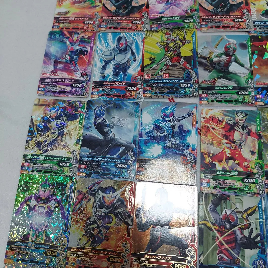 Kamen Rider Gunbarising Cards Set of 50