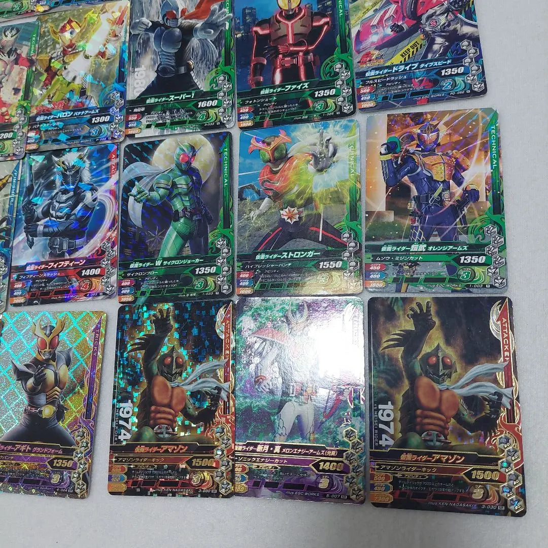 Kamen Rider Gunbarising Cards Set of 50