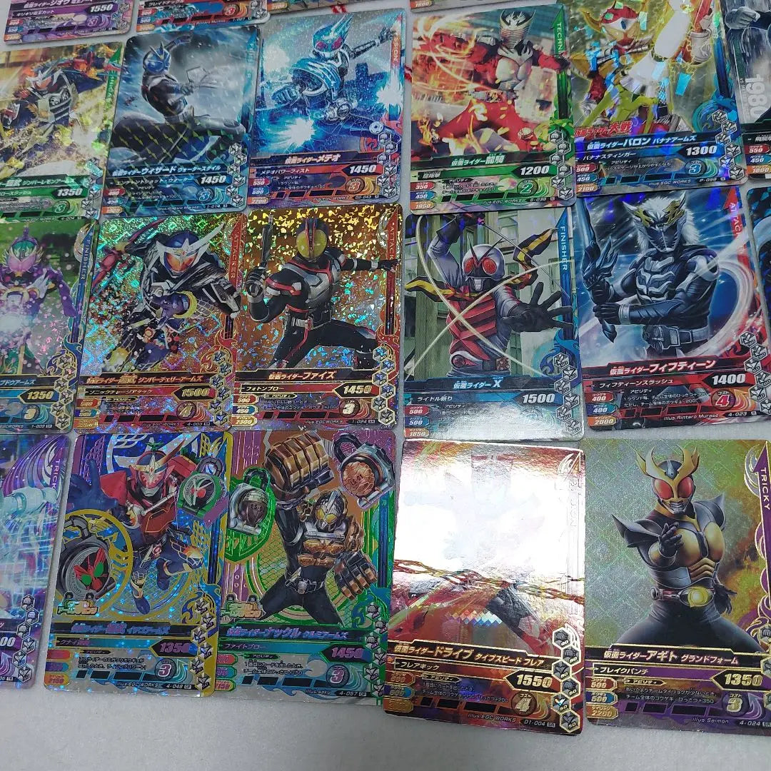 Kamen Rider Gunbarising Cards Set of 50