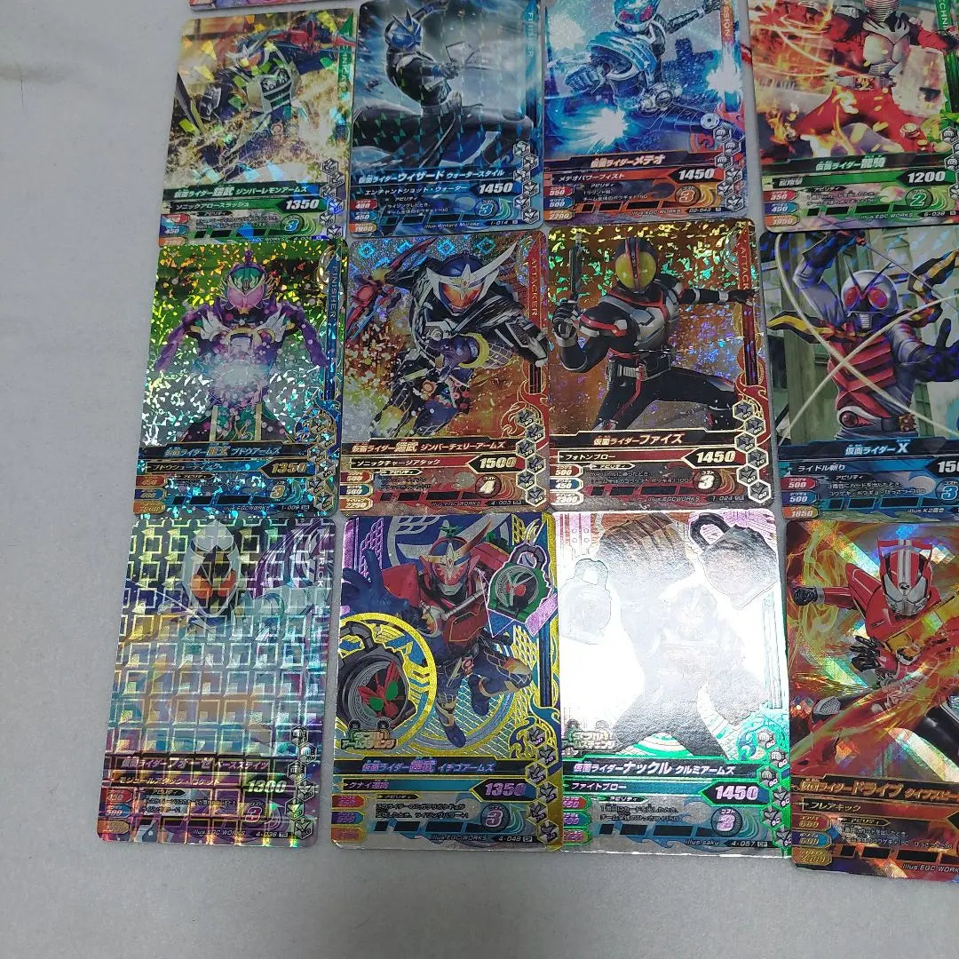 Kamen Rider Gunbarising Cards Set of 50