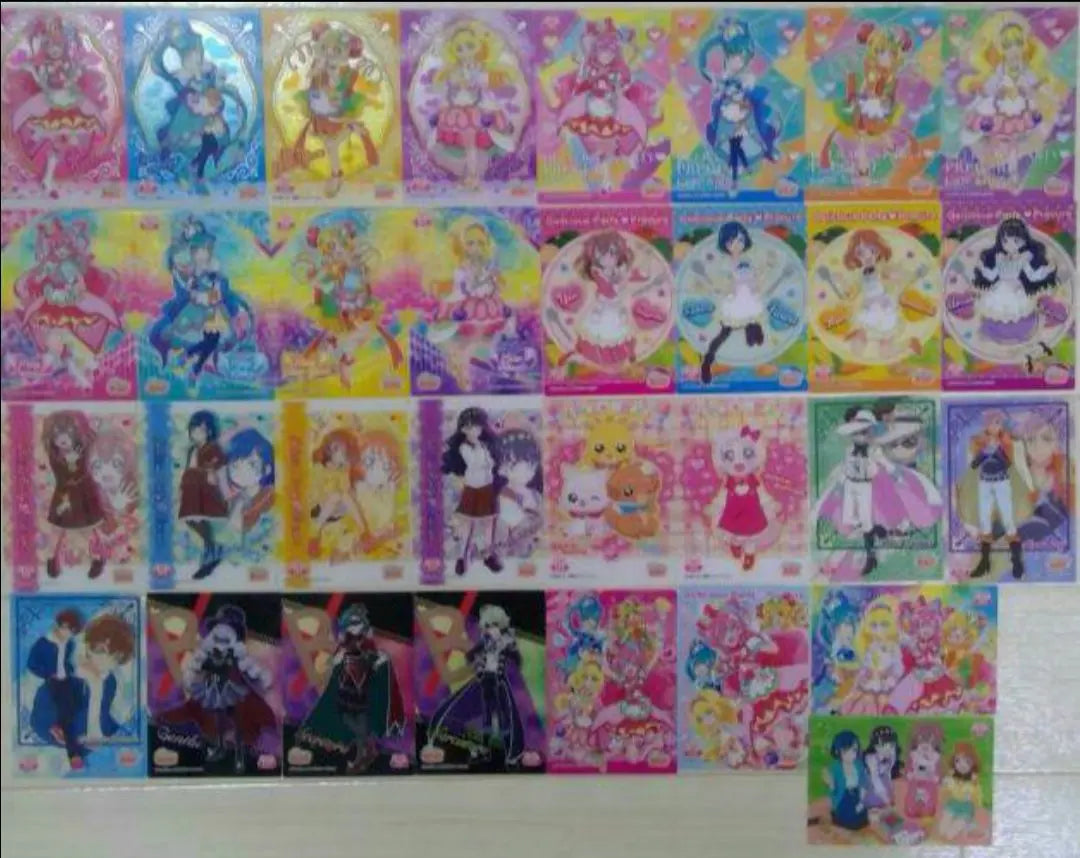 Delicious Party☆PreCure Clear Card Collection Gum 32 Types Comp Set