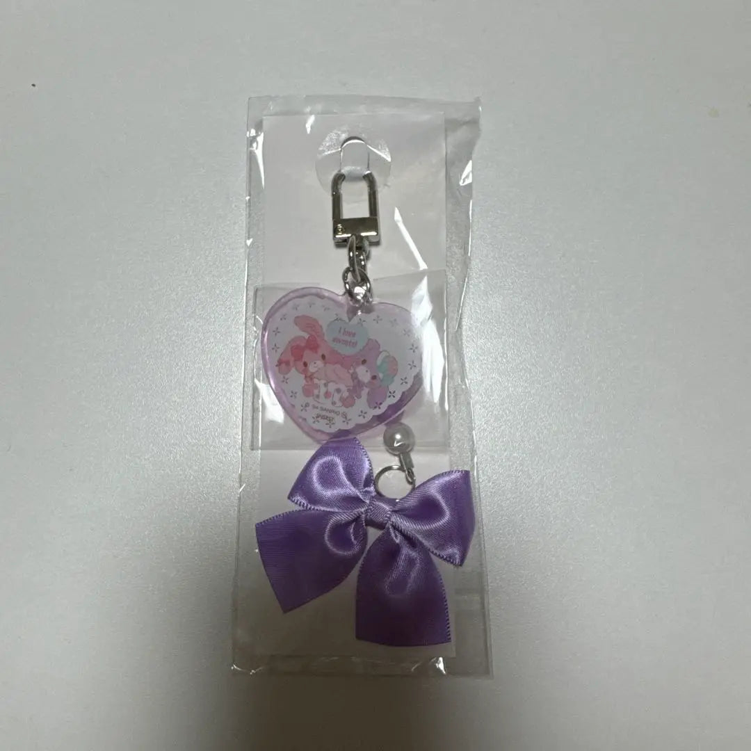 Sanrio Charm Keychain Bonbon Ribon