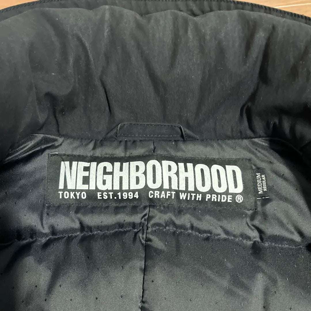 [Good condition] NEIGHBORHOOD D-PEA/CN-COAT Black M