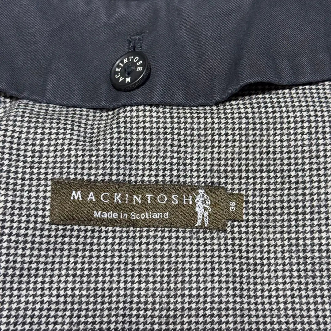 MACKINTOSH trench coat check belt