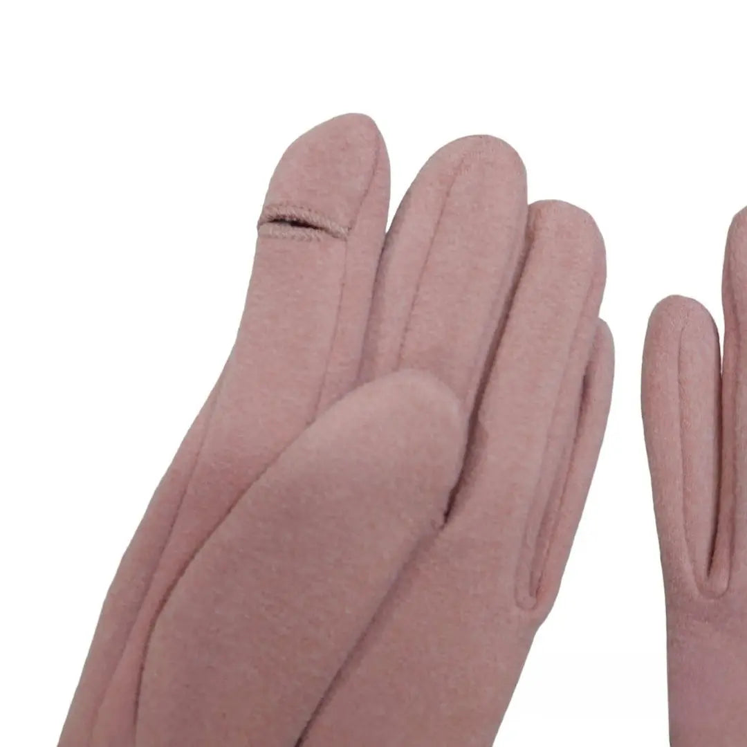 Guantes de mujer, rosa, pelo, invierno, nuevos, sin usar, calentitos, compatibles con smartphones, protección contra el frío, mujer | レディース 手袋 ピンク ファー 冬 新品未使用 暖か スマホ対応 防寒 女性