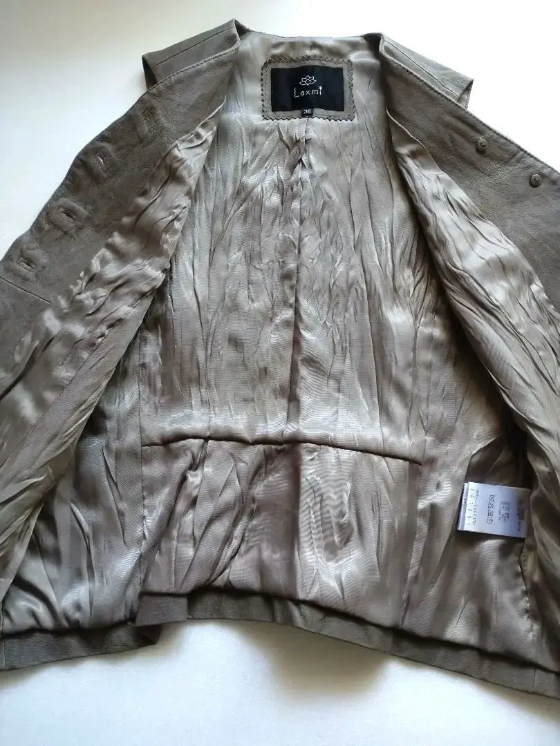 [Unused] Merveille Ash Laxmi Leather Vest