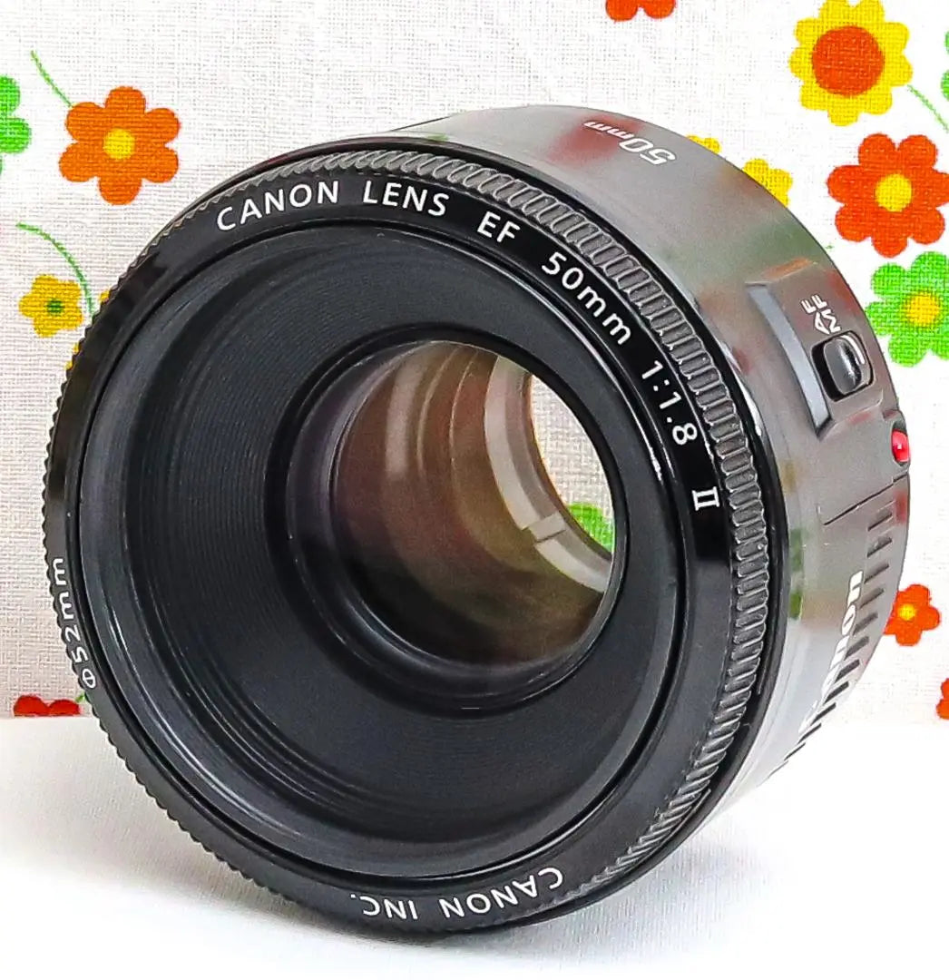 Canon Canon EF 50 mm F1.8 Ⅱ ☆ Objetivo monofoco ☆ Con caja original