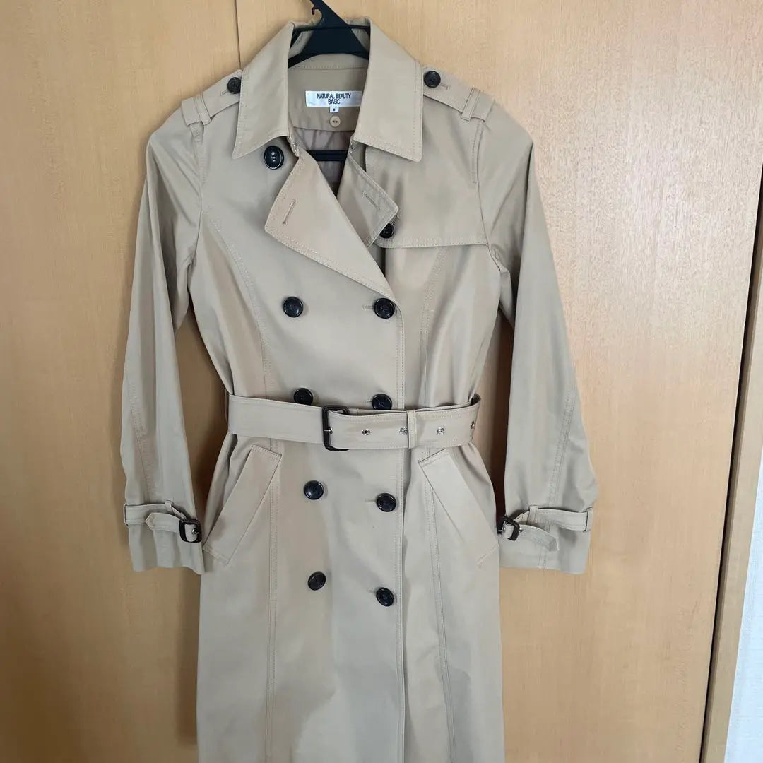 Beauty Natural Beauty Basic Trench Court Ladies | 美品　NATURAL BEAUTY BASIC トレンチコート レディース