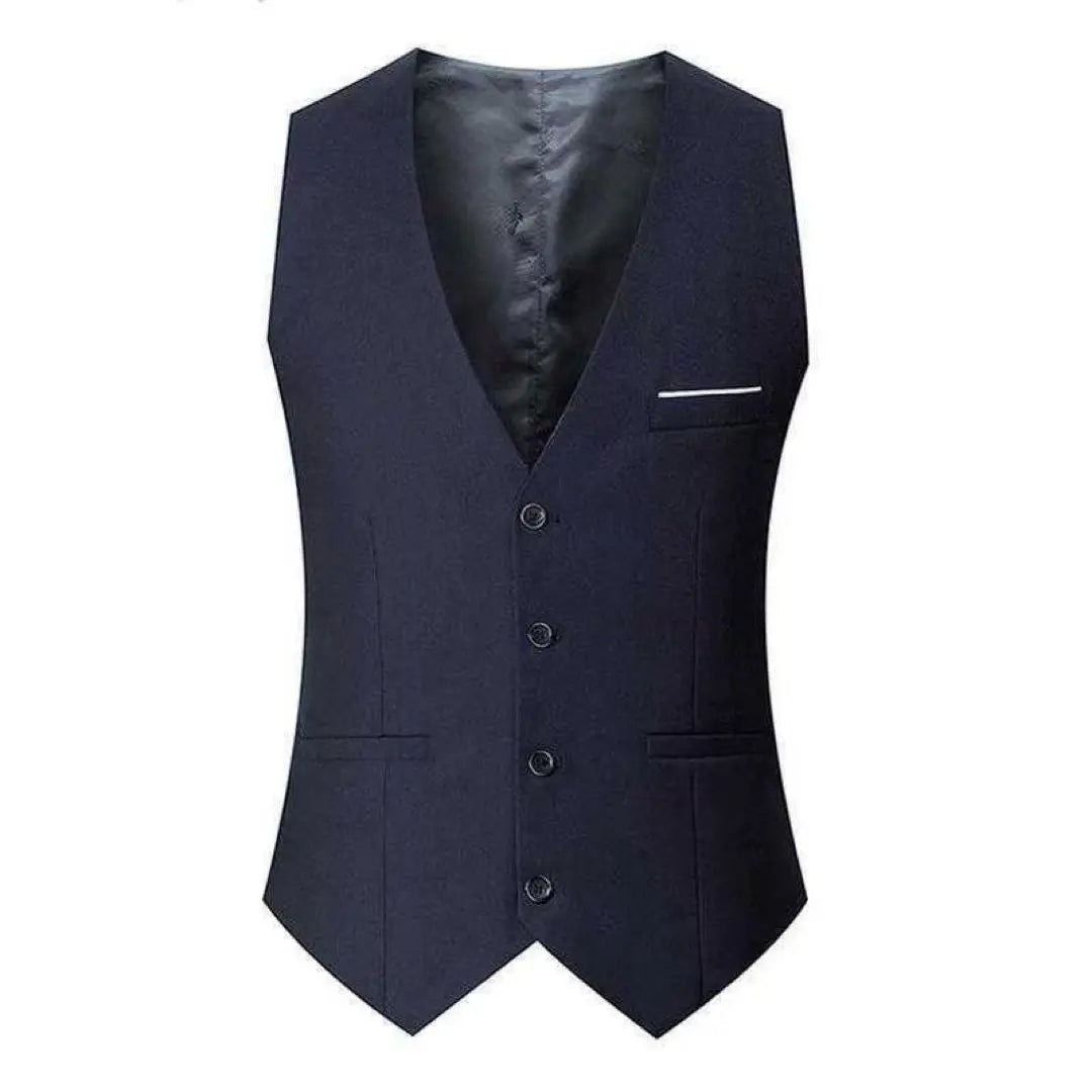 2xL Men's Suit Best Navy Suit Business Ceremony Wedding Navy