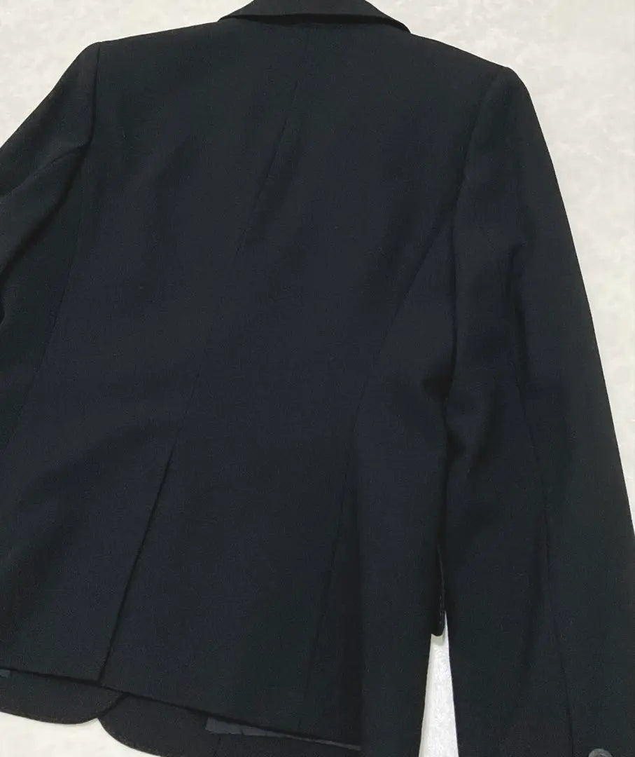 Beauty Aqua Scutam Wool Teering Jacket Black Formal Made in Japan | 美品　アクアスキュータム　ウールテーラードジャケット　ブラックフォーマル　日本製