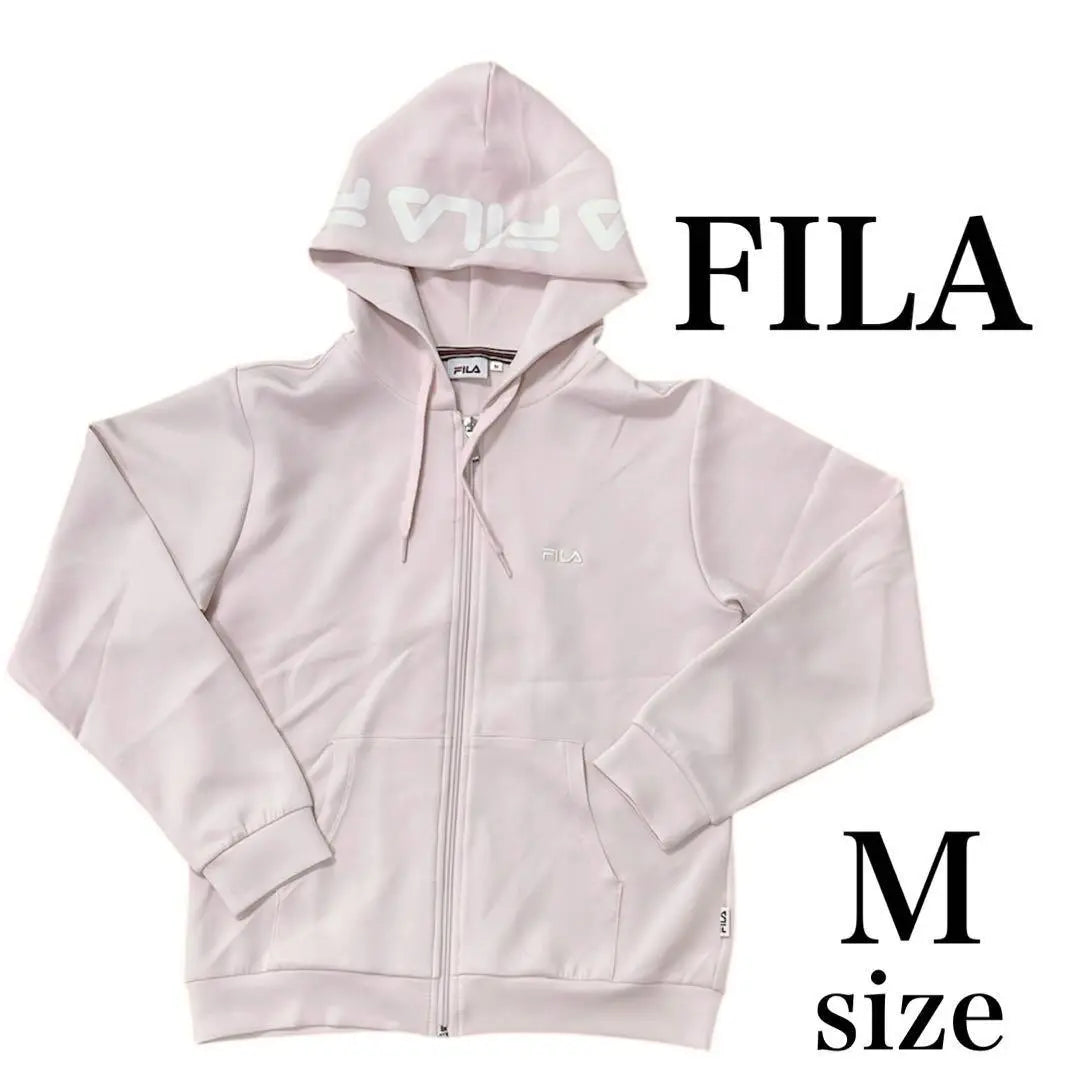 FILA Hoodie Zip-Up Pink M Hooded