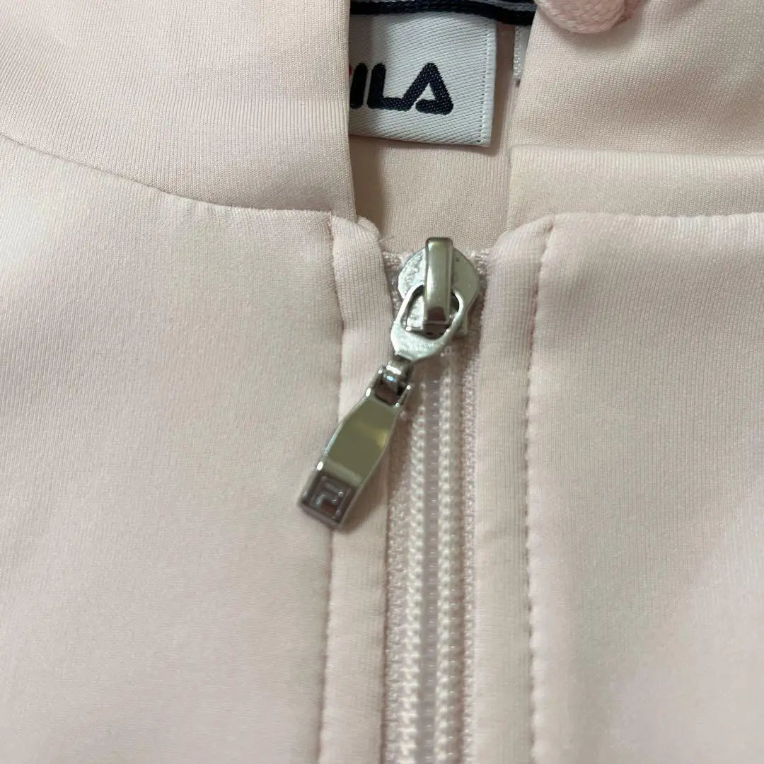 FILA Hoodie Zip-Up Pink M Hooded