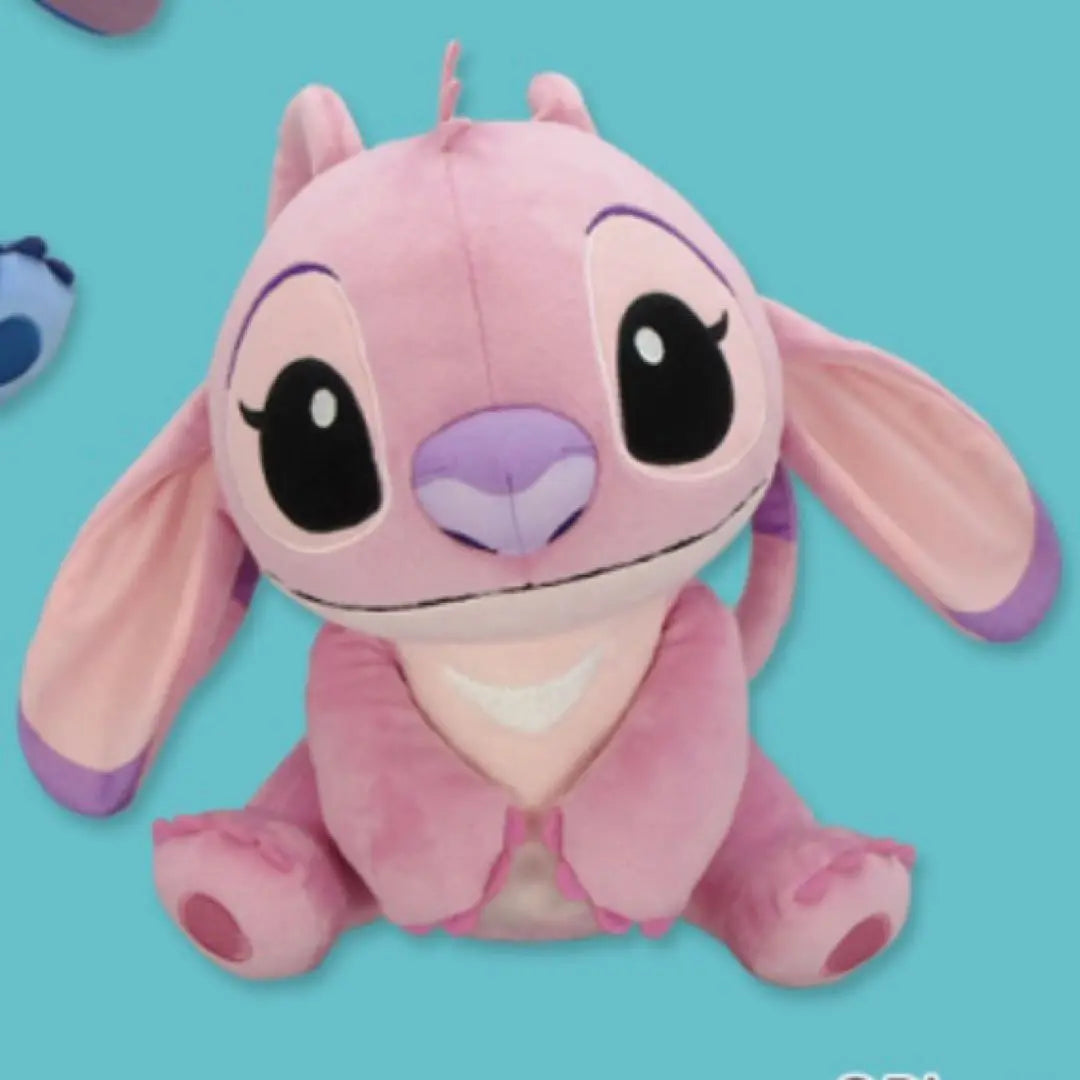 Anonymous delivery Stitch Kotteto Petan BIG Plush Angel