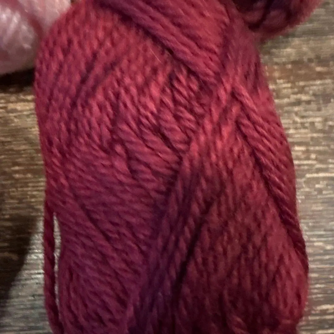 Yarn set (pink, wine red, purple) Assorted J