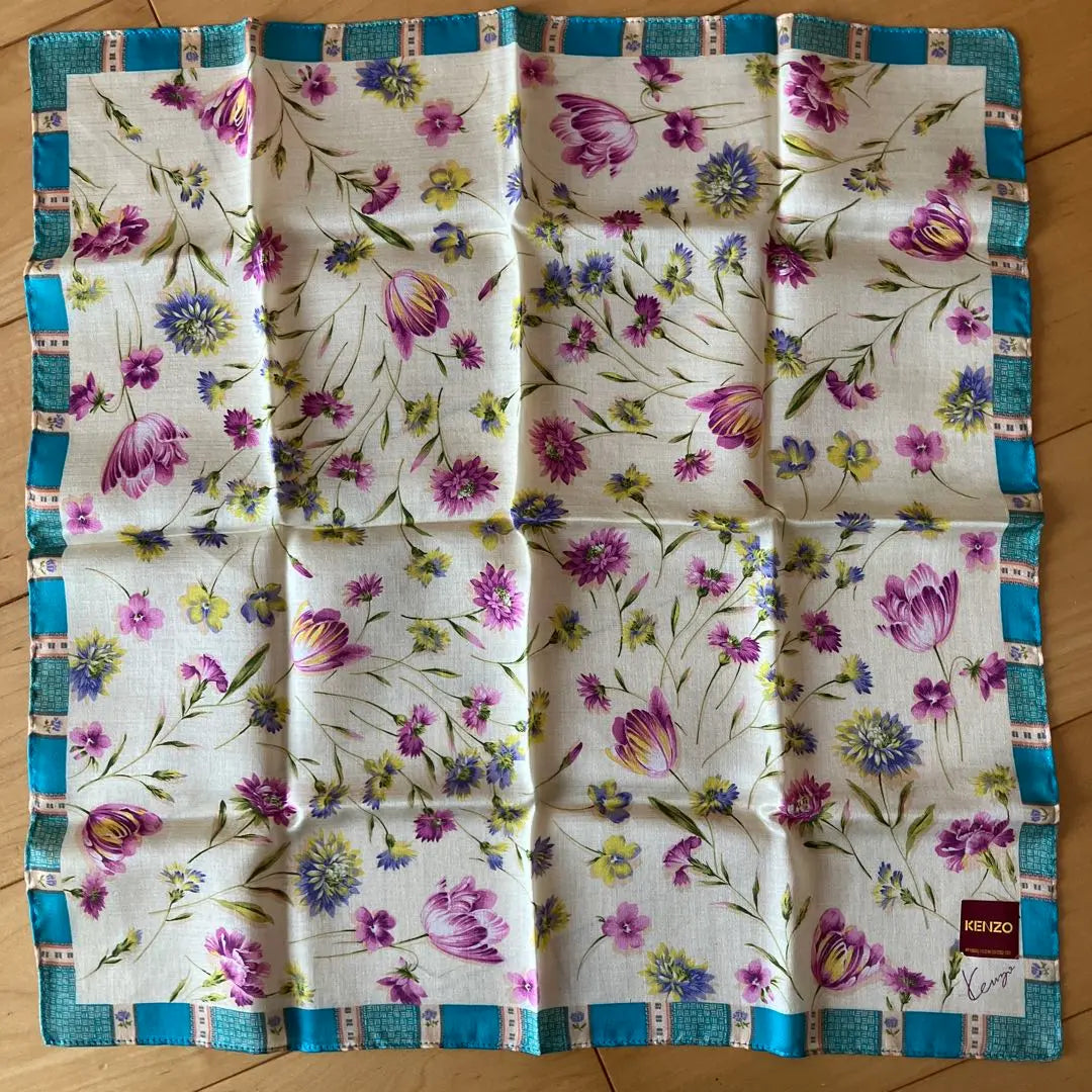 KENZO Floral Handkerchief Set (New)