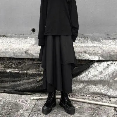 [Very popular☆Restocked! 】Hakama Pants 2XL Sick Mikawa Saruel Gaucho Unisex