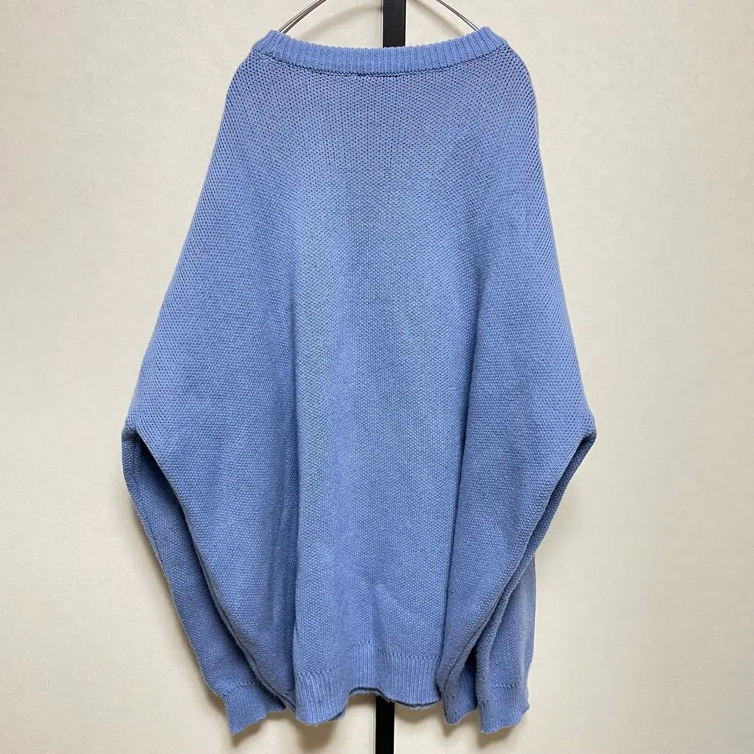 [Good condition] OY knit light blue free size