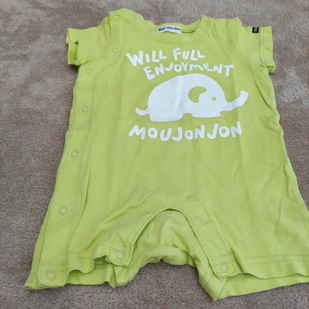 Kids Baby Romper Short Sleeve Moujonjon Set 70