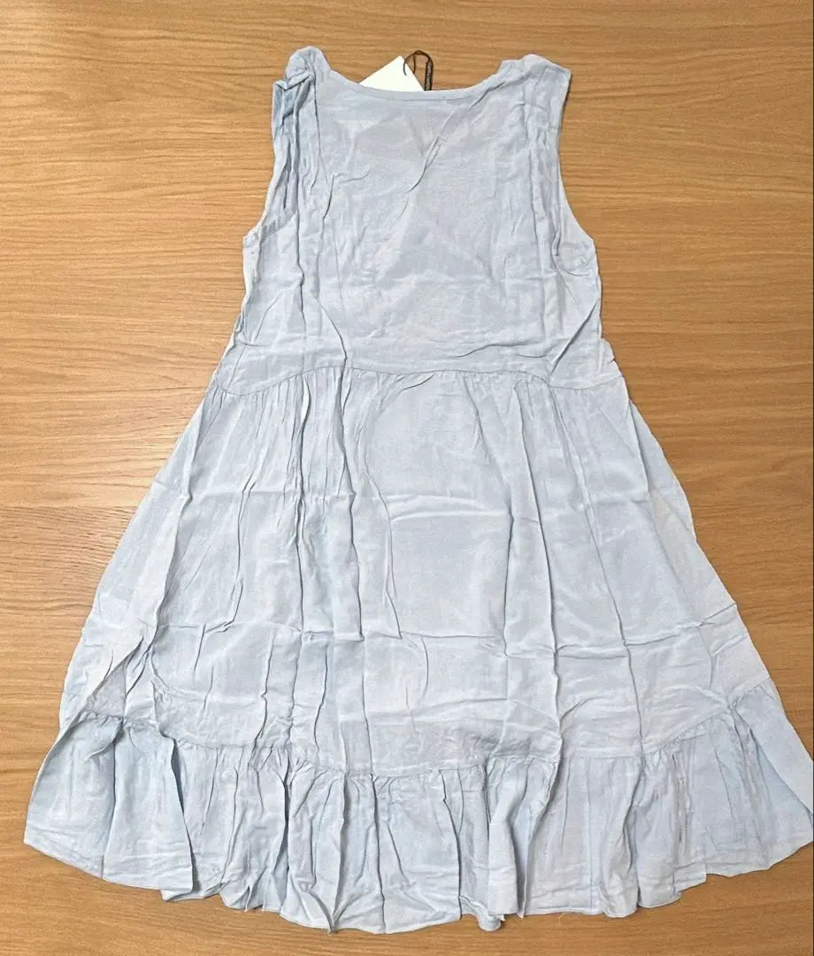 Ladies Neglige One Piece Knee -length Room Arrival Spring / Summer Blue XS | レディース ネグリジェ ワンピース 膝丈 部屋着 春 夏 ブルー XS