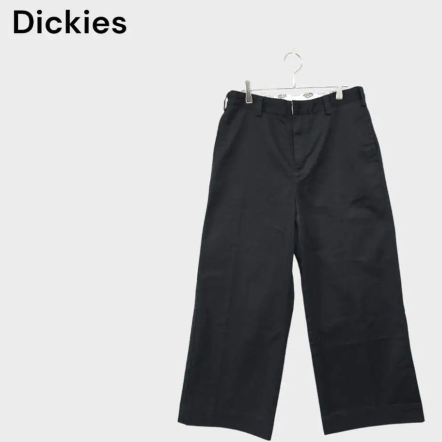 Dickies Straight Wide Pants Work Pants Belt Loops Used Clothing 90s