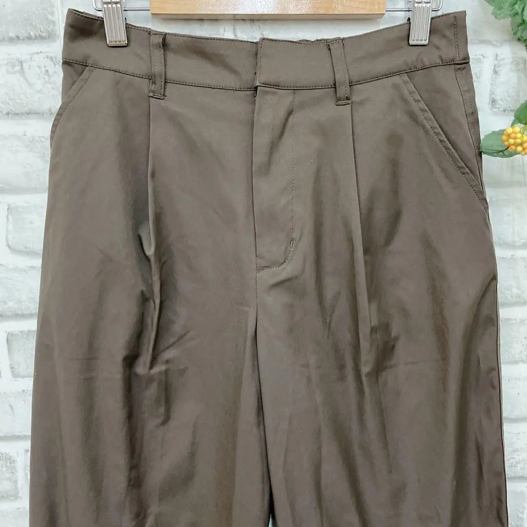 ♡ Good condition [Repsim] (M) Barrel leg slacks, high waist, autumn and winter