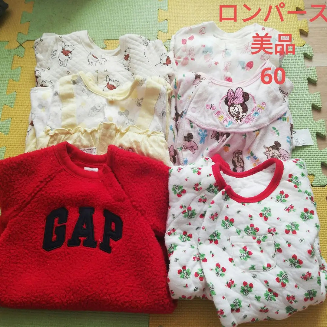 ☆Baby Romper★Girls Long Sleeves Bulk Sale 6-Piece Set