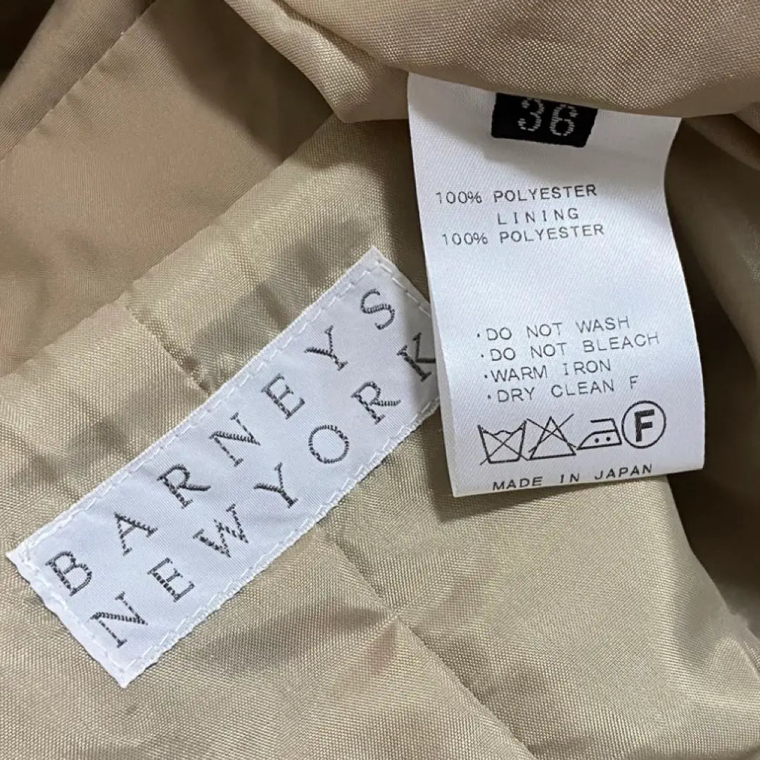 ꧁ Barneys New York Water-repellent Multiweather Trench Coat 36