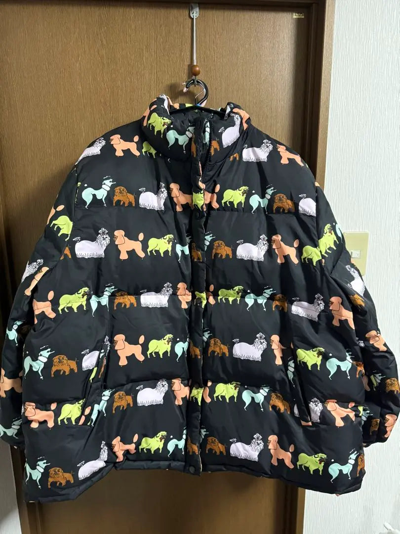 Punyus Dog Pattern Down Jacket Punyus | punyus 犬柄 ダウンジャケット プニュズ