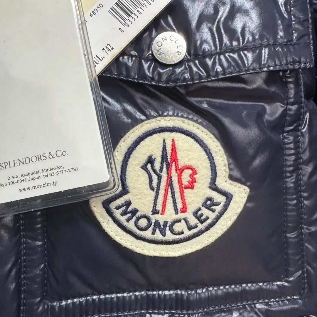 Extremely beautiful MONCLER "K2" domestic genuine product Navy T0 Men's S