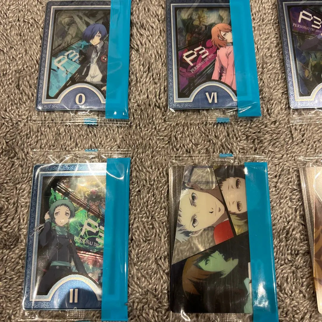 18 types in full complete, Persona 3 the Movie, Wafer, Clear Card | 全18種フルコンプ　劇場版ペルソナ3　ウエハース　クリアカード