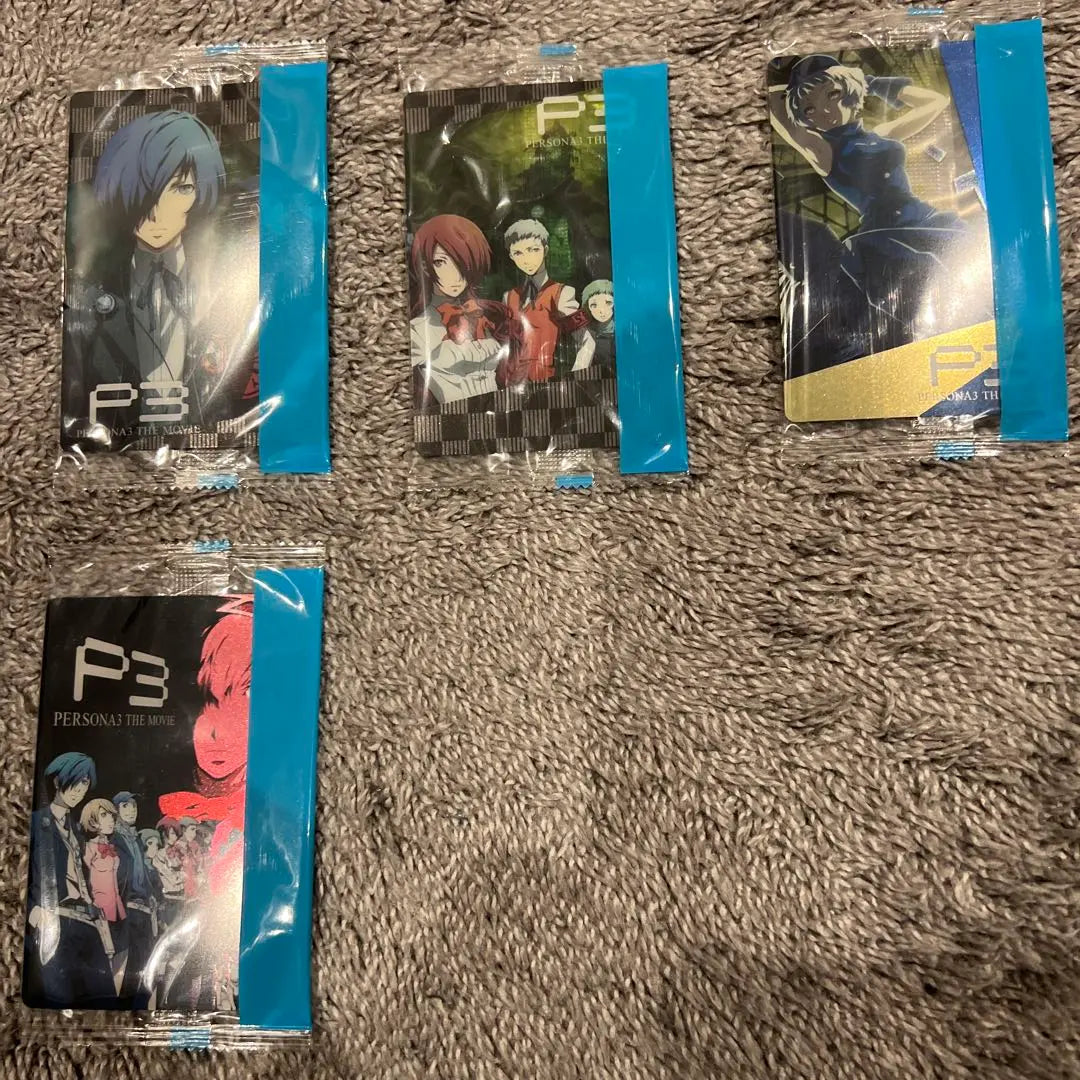 18 tipos completos, Persona 3 the Movie, Wafer, Clear Card | 18種フルコンプ 劇場版ペルソナ3 ウエハース クリアカード