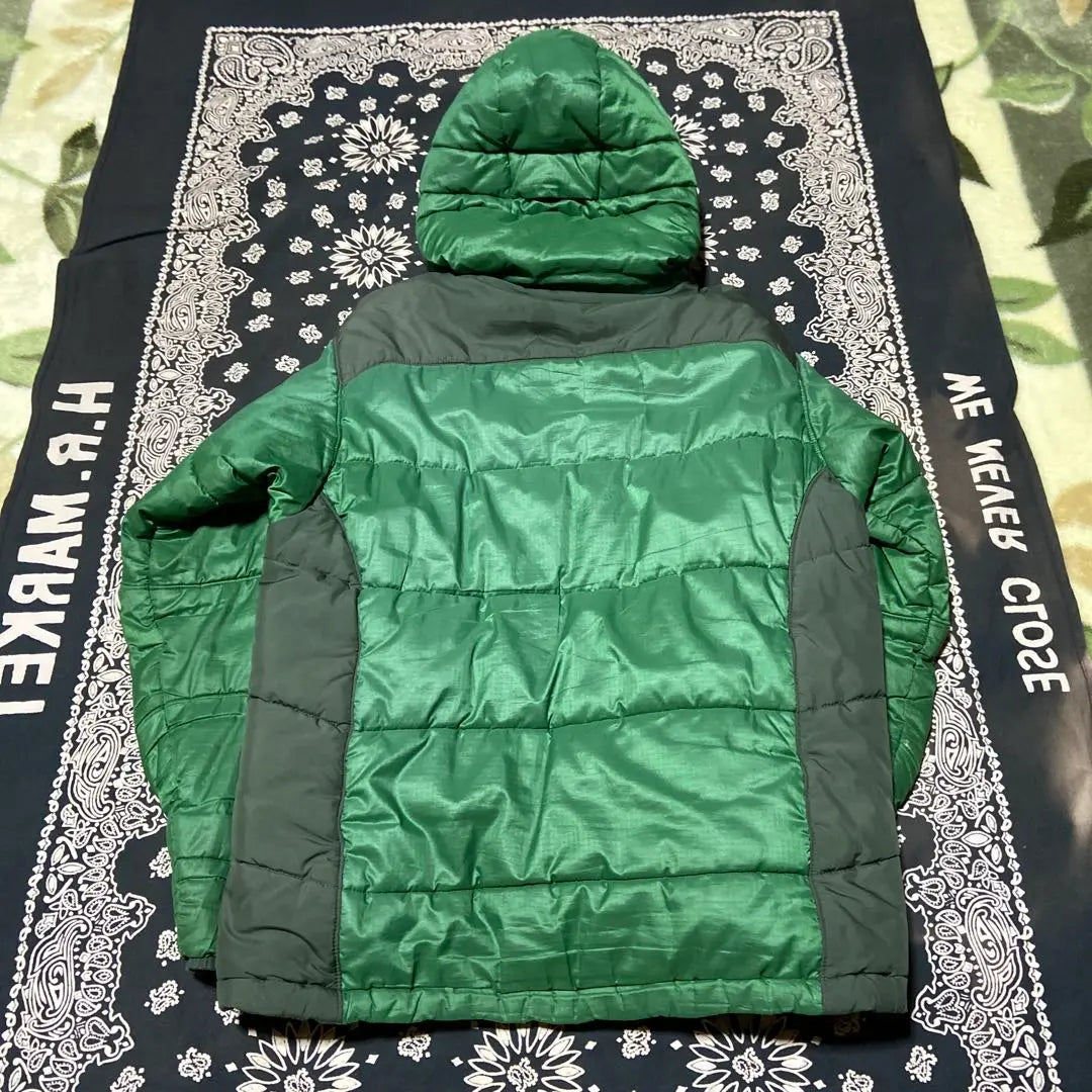 Patagonia Dus Parker Fabricado en 2006 Raro Talla S Verde Verde