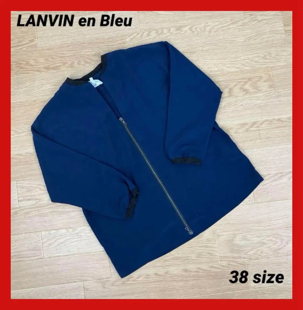 0303A LANVIN en Bleu jumper