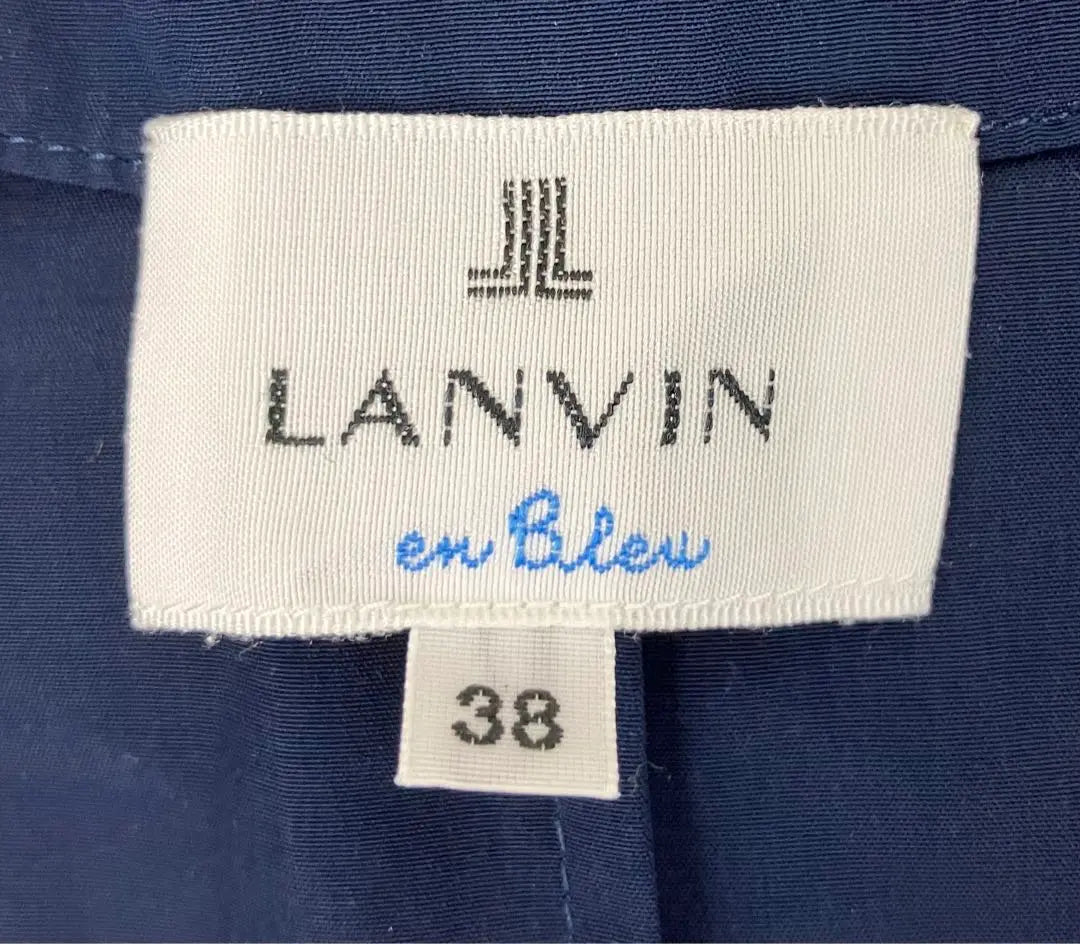 0303A LANVIN en Bleu jumper